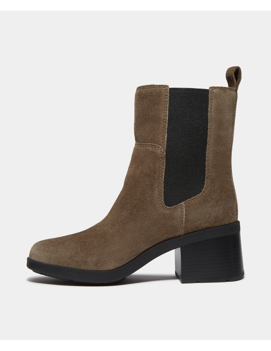 Bota al tobillo bellevaux de piel para mujer 6