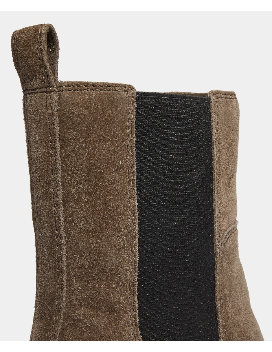 Bota al tobillo bellevaux de piel para mujer 7