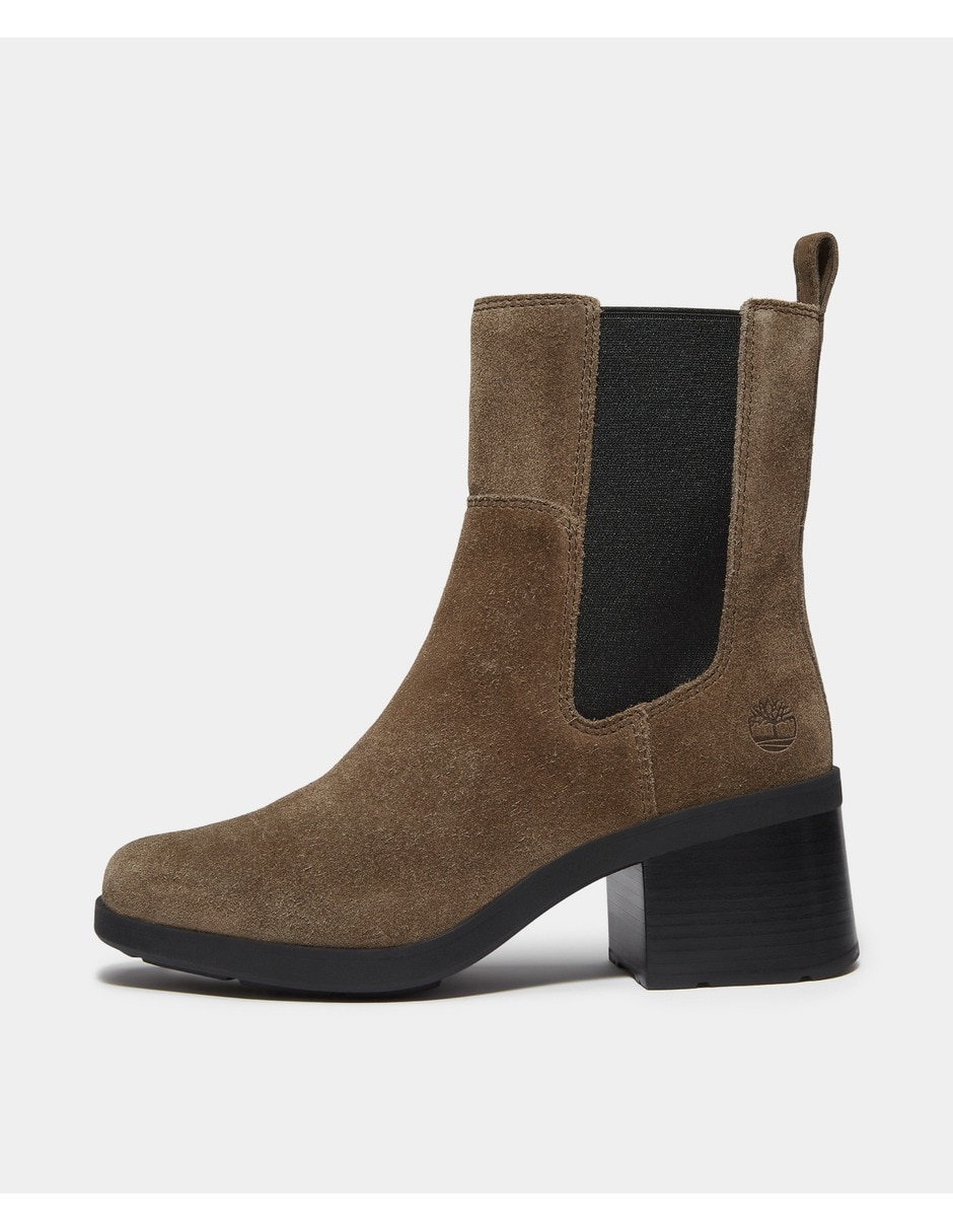 Bota al tobillo bellevaux de piel para mujer 8