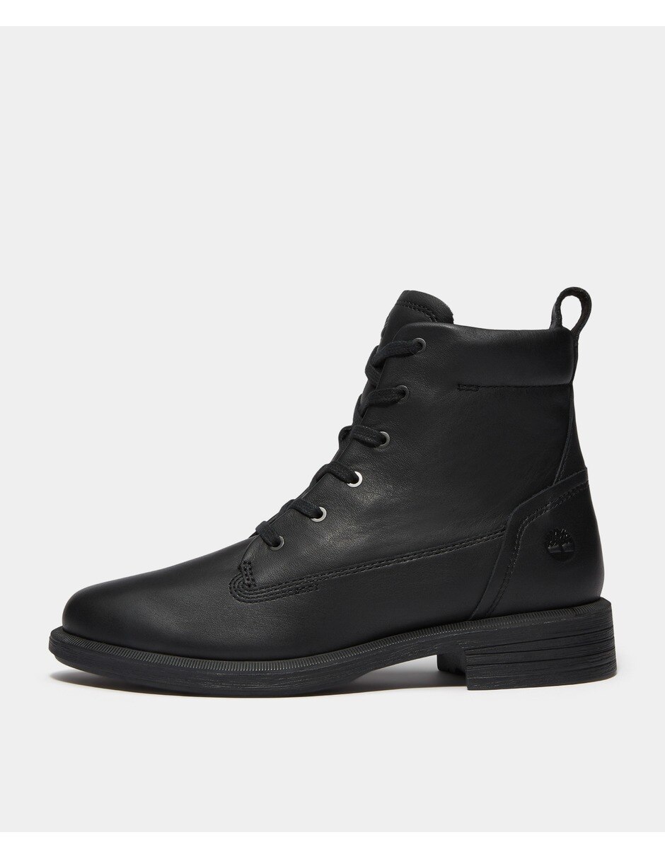 Bota al tobillo de piel para mujer 8
