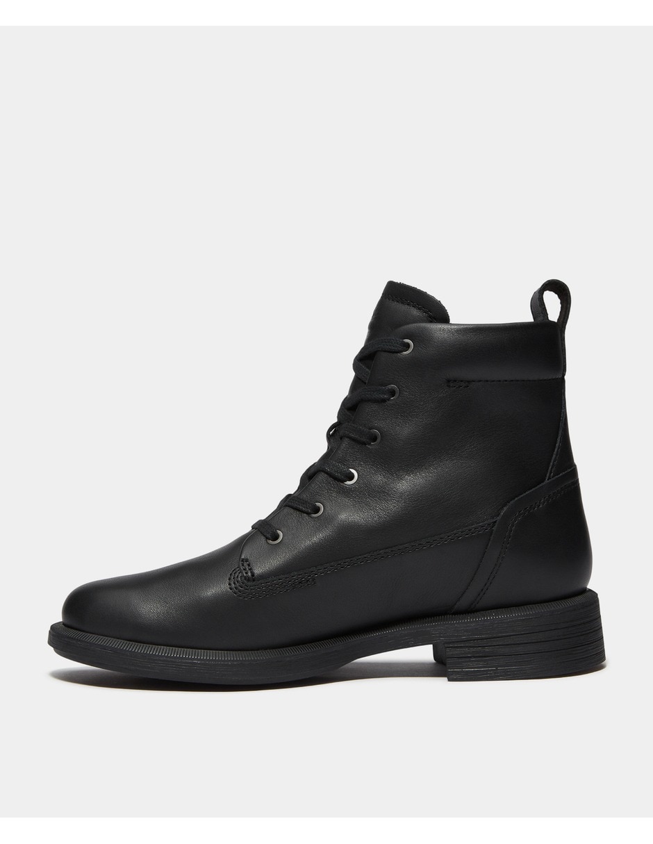 Bota al tobillo verona square de piel para mujer 6