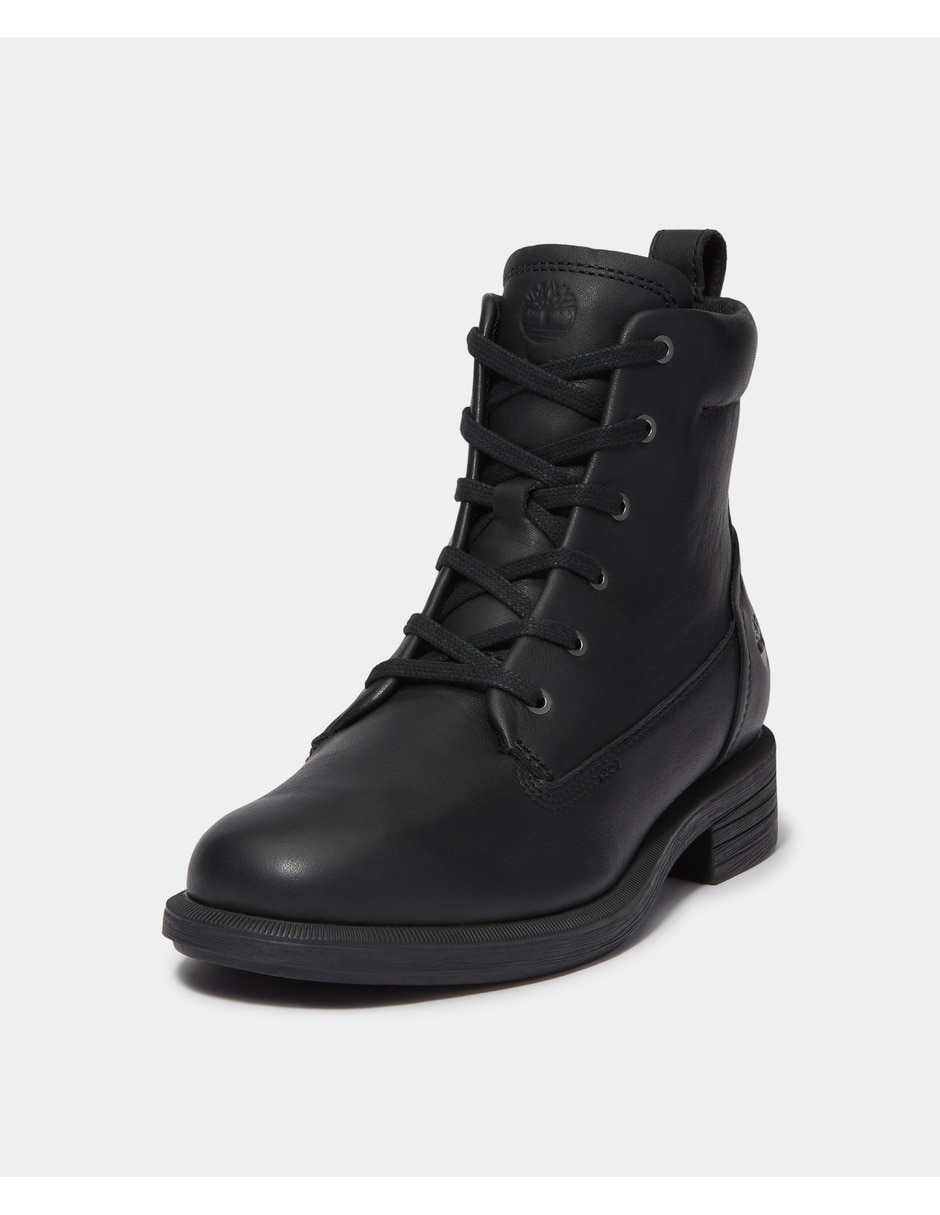 Bota al tobillo verona square de piel para mujer 9