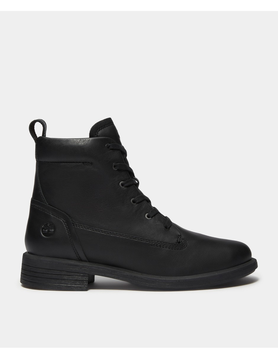 Bota al tobillo verona square de piel para mujer Bota al tobillo verona square de piel para mujer