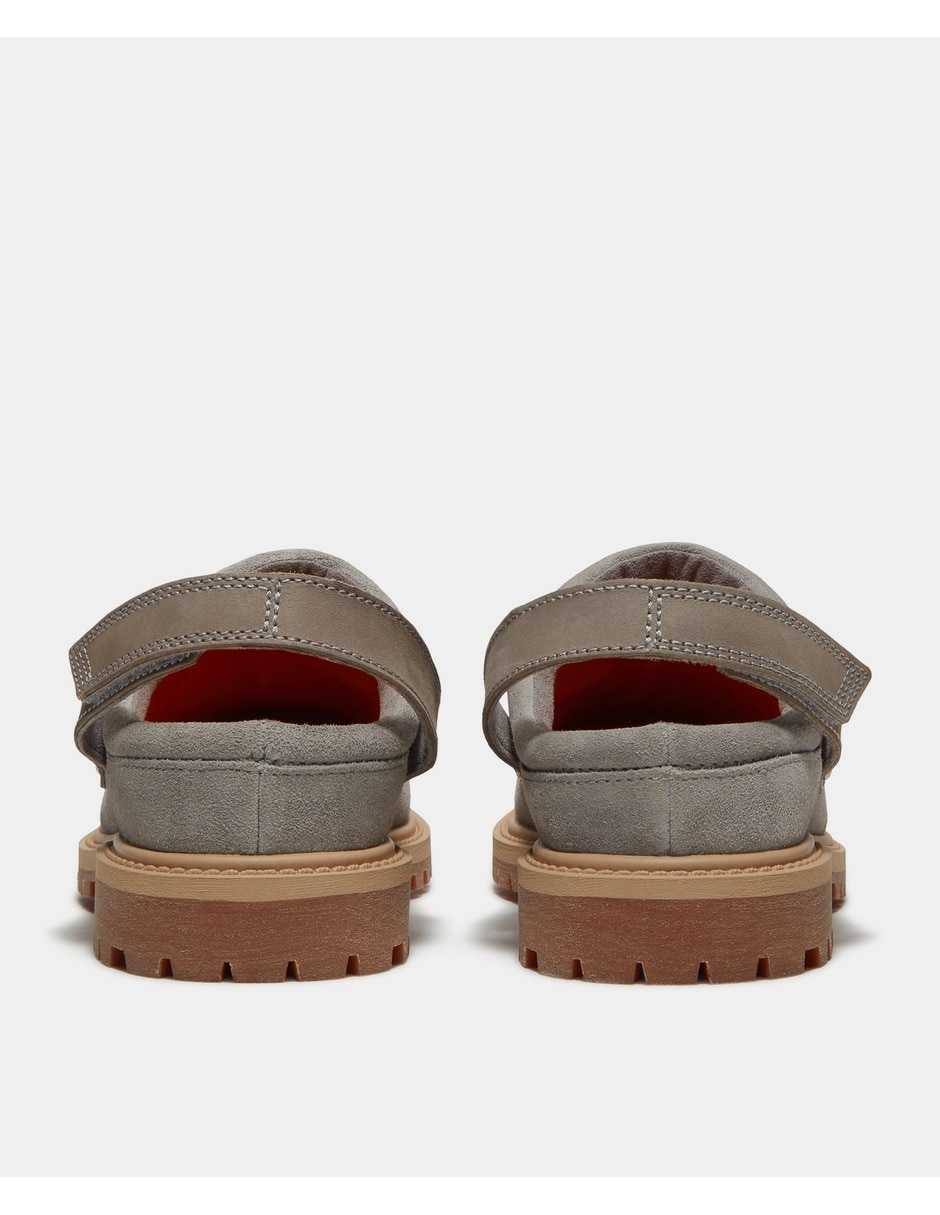 Zueco de piel para mujer 5