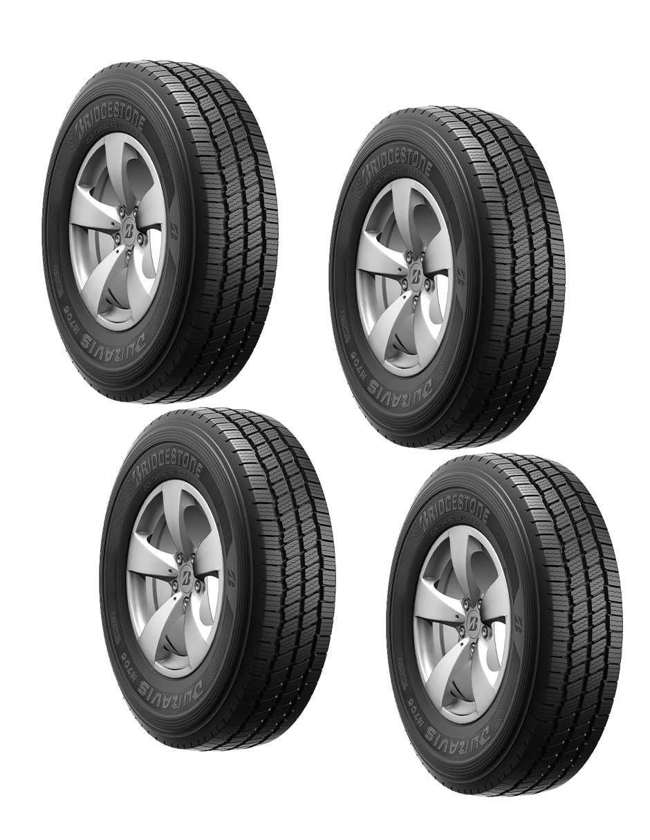 Set de llantas para auto Duravis M705 225/75 R16