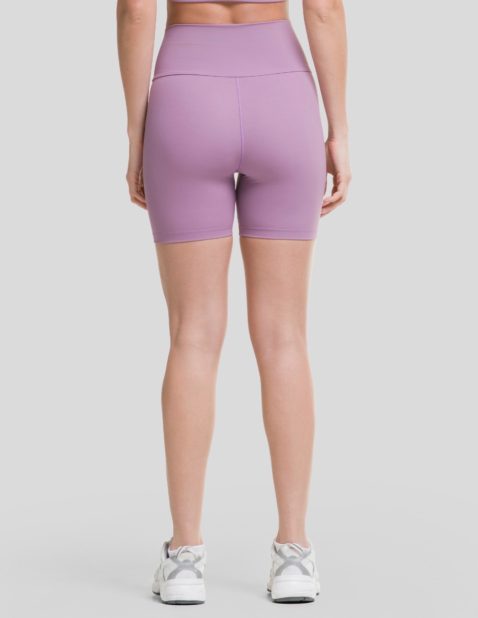 Short biker v-cut para entrenamiento mujer 2