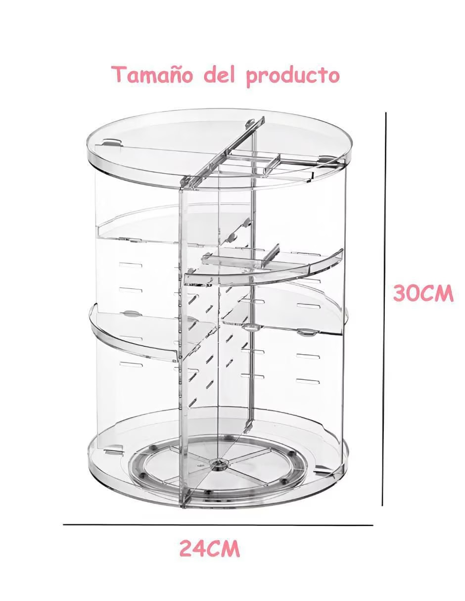 Organizador de cosmeticos armable 5