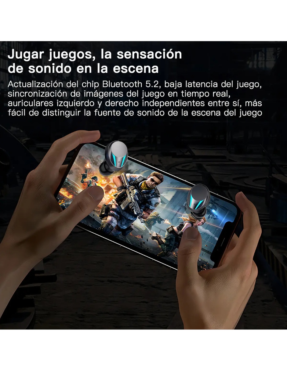 Audífonos In-Ear Genérica inalámbricos con cancelación de ruido
