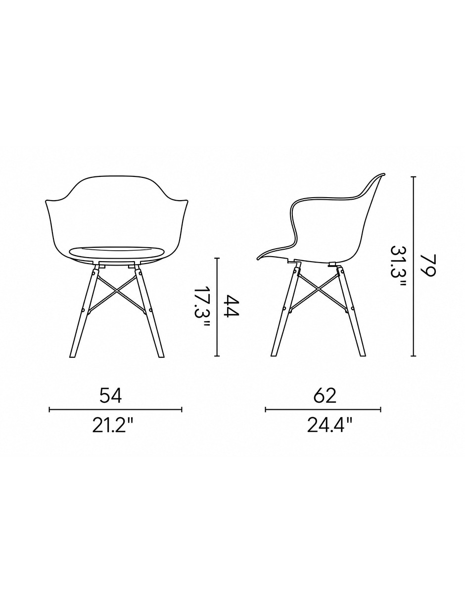 Silla con brazos Penguin 7067C 4