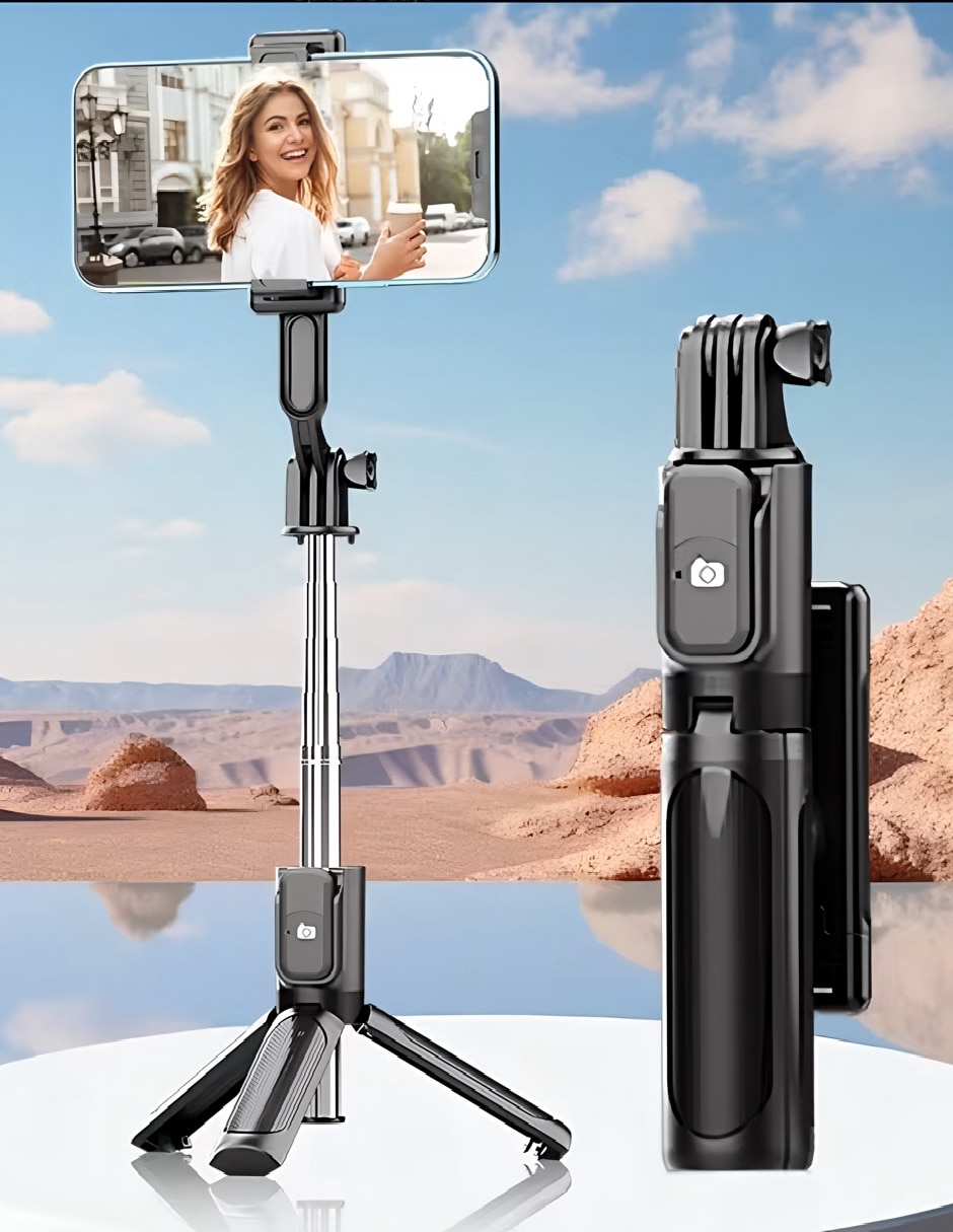 Selfie stick Commy-7795 con control remoto 9
