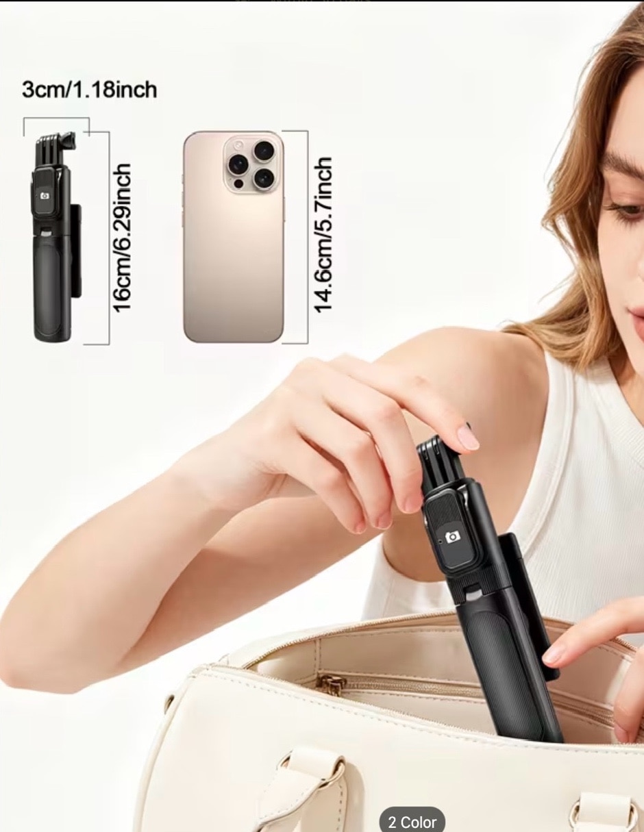 Selfie stick Commy-7795 con control remoto 6