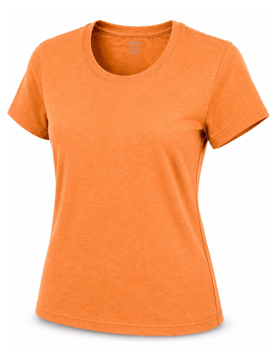 Manga corta knite cuello redondo para mujer