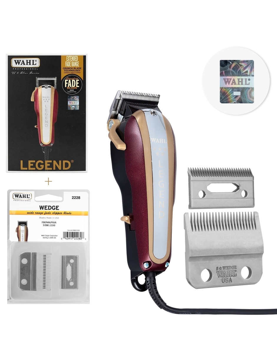 Recortadora de cabello legend 8147 + navaja 2228