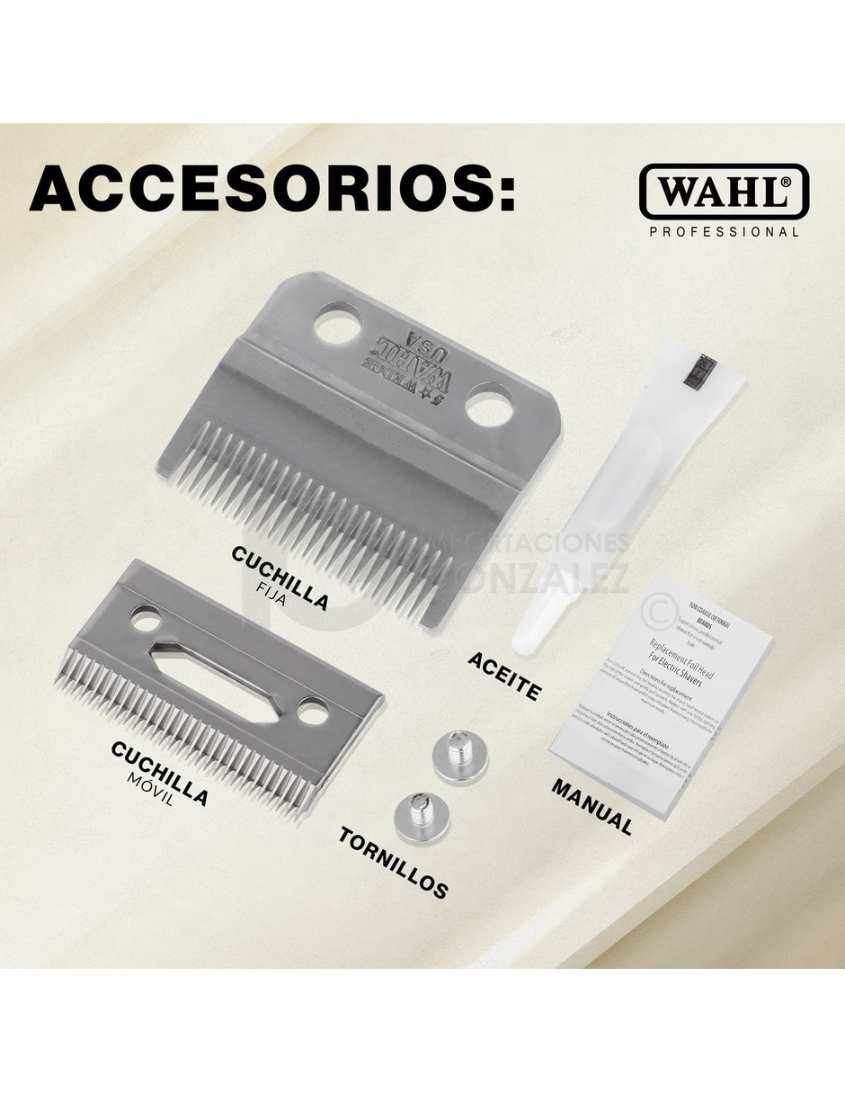 Recortadora de cabello legend 8147 + navaja 2228 5