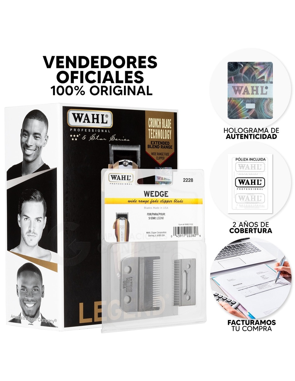 Recortadora de cabello legend 8147 + navaja 2228 7