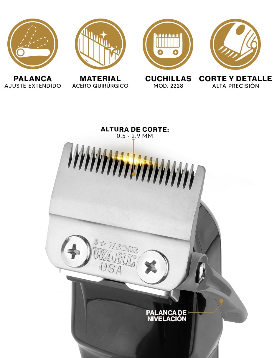 Recortadora de cabello legend 8147 + navaja 2228