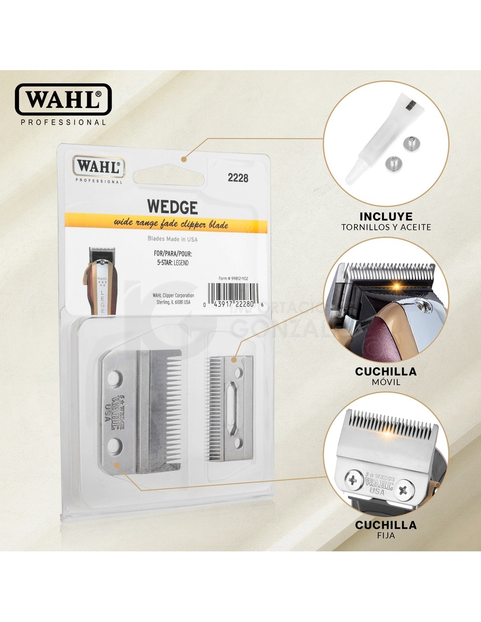 Recortadora de cabello legend 8147 + navaja 2228 10