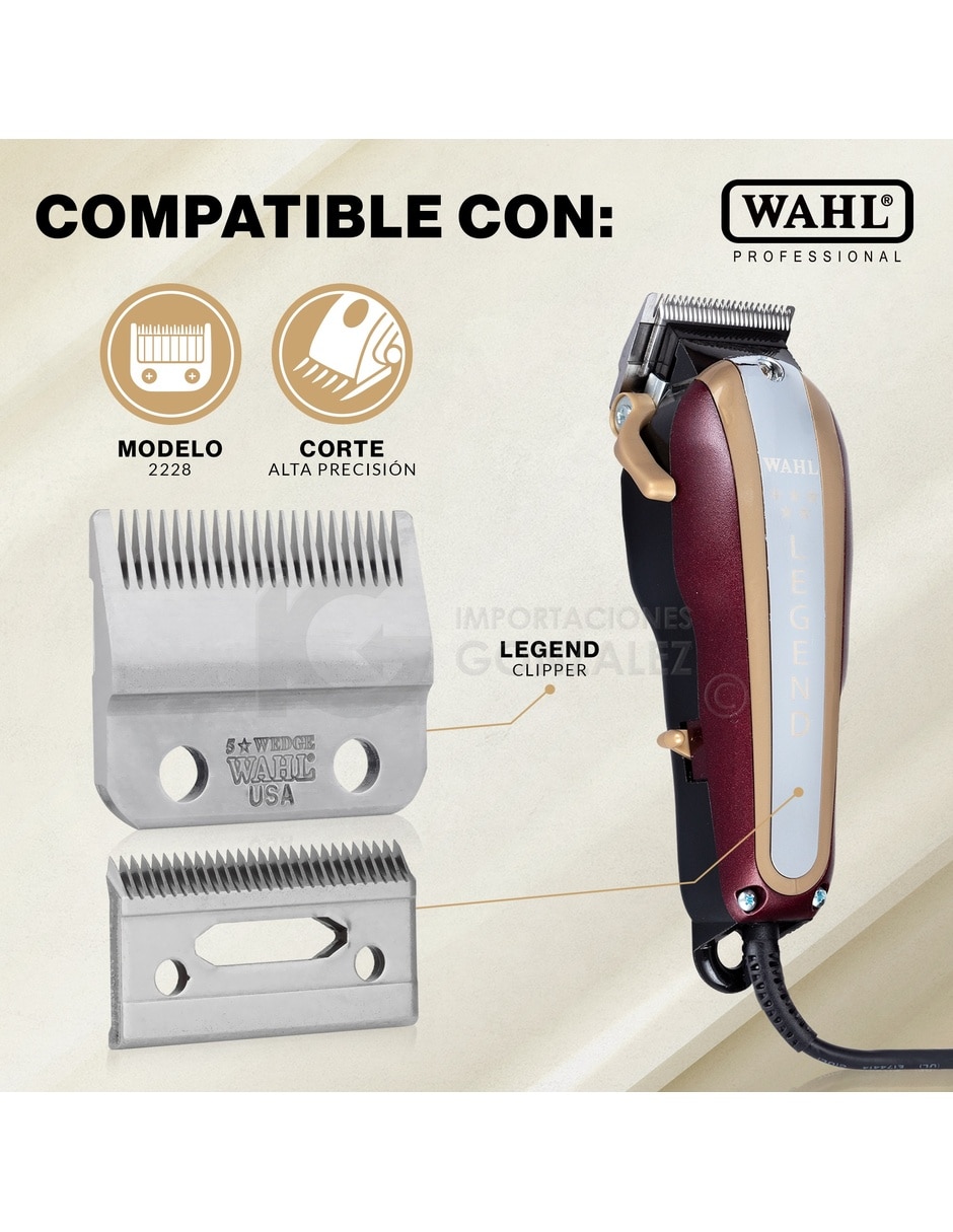 Recortadora de cabello legend 8147 + navaja 2228