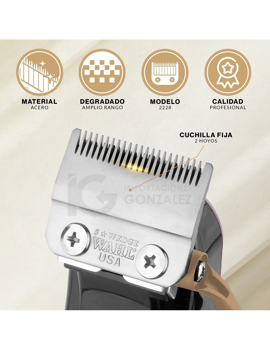 Recortadora de cabello legend 8147 + navaja 2228 9