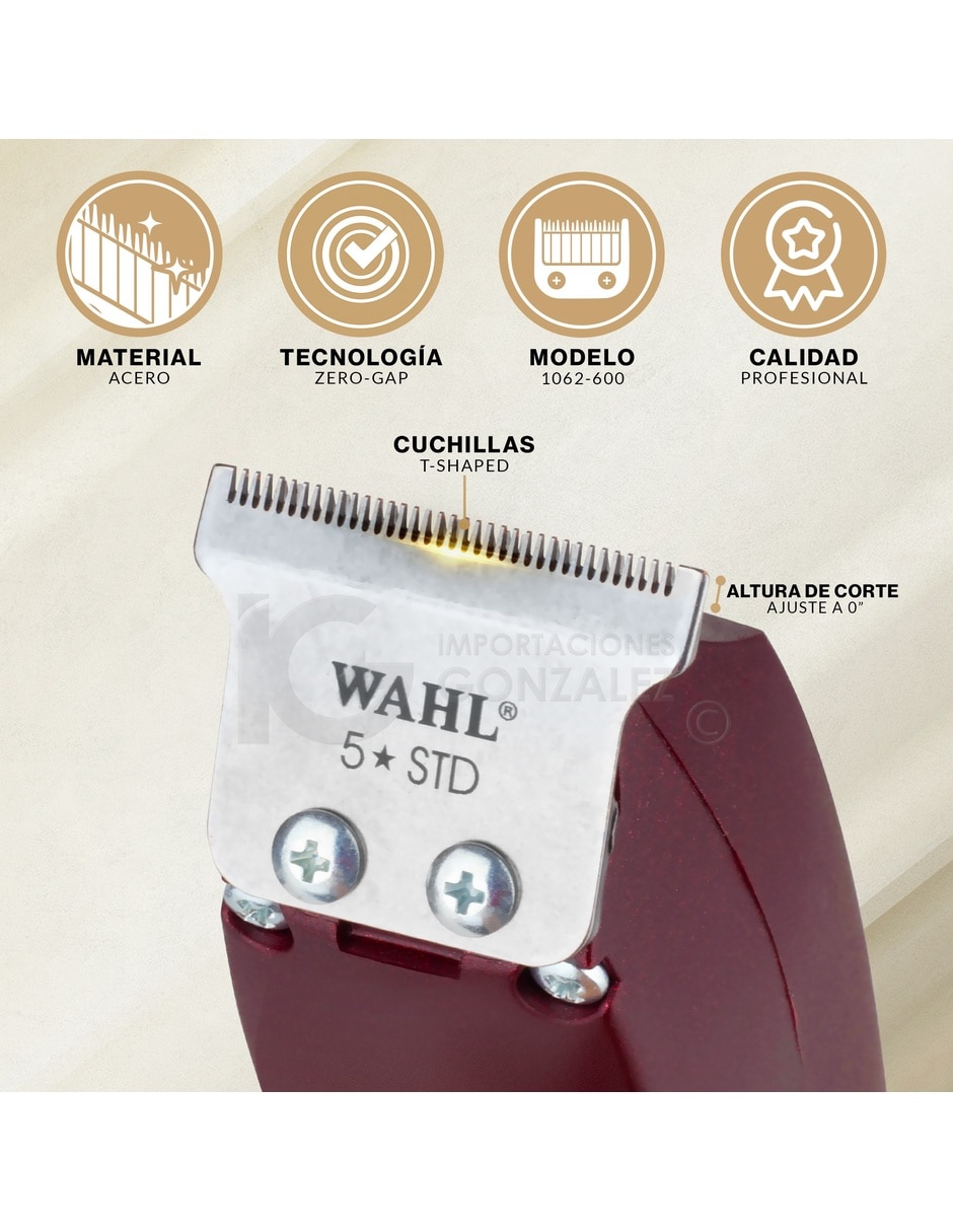 Recortadora de cabello barber combo 8180 5