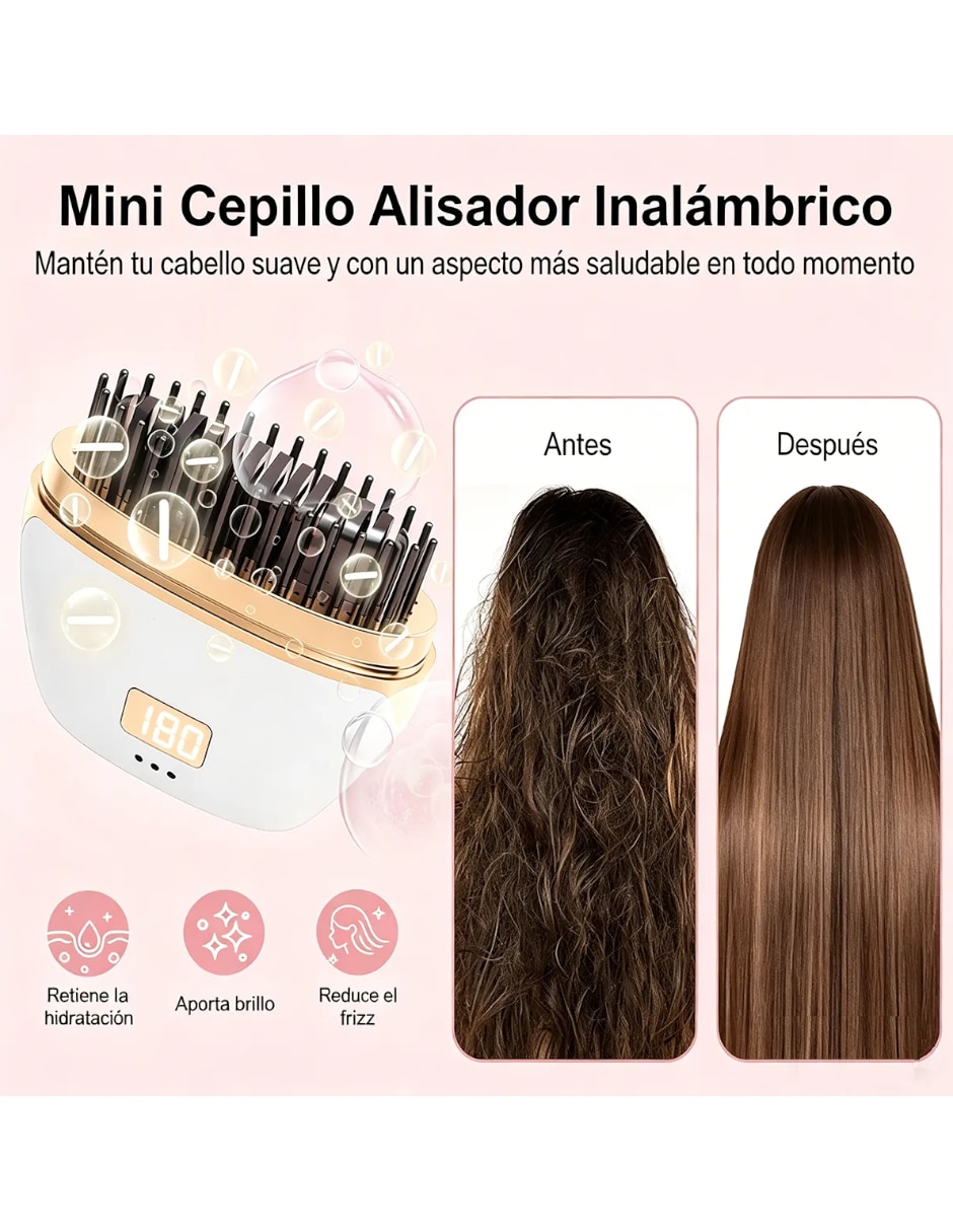 Cepillo alaciador
