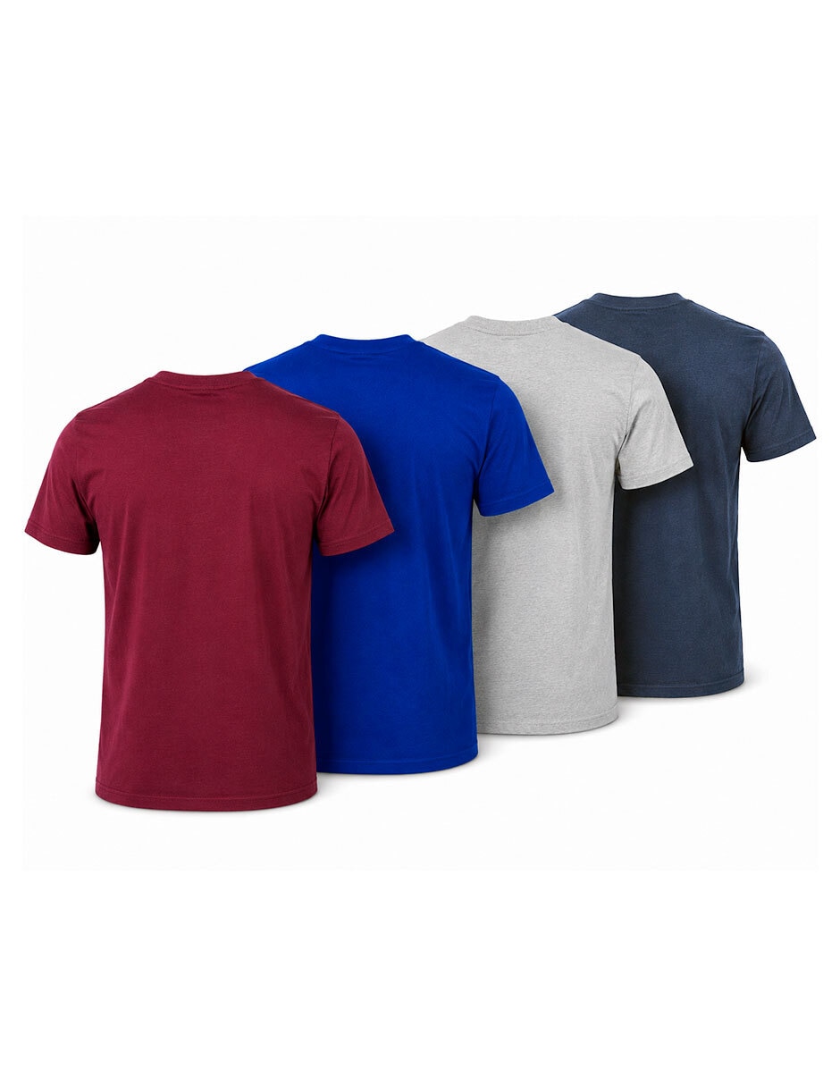 Playera cuello redondo para hombre 2