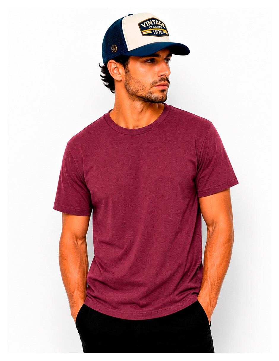 Playera cuello redondo para hombre 3