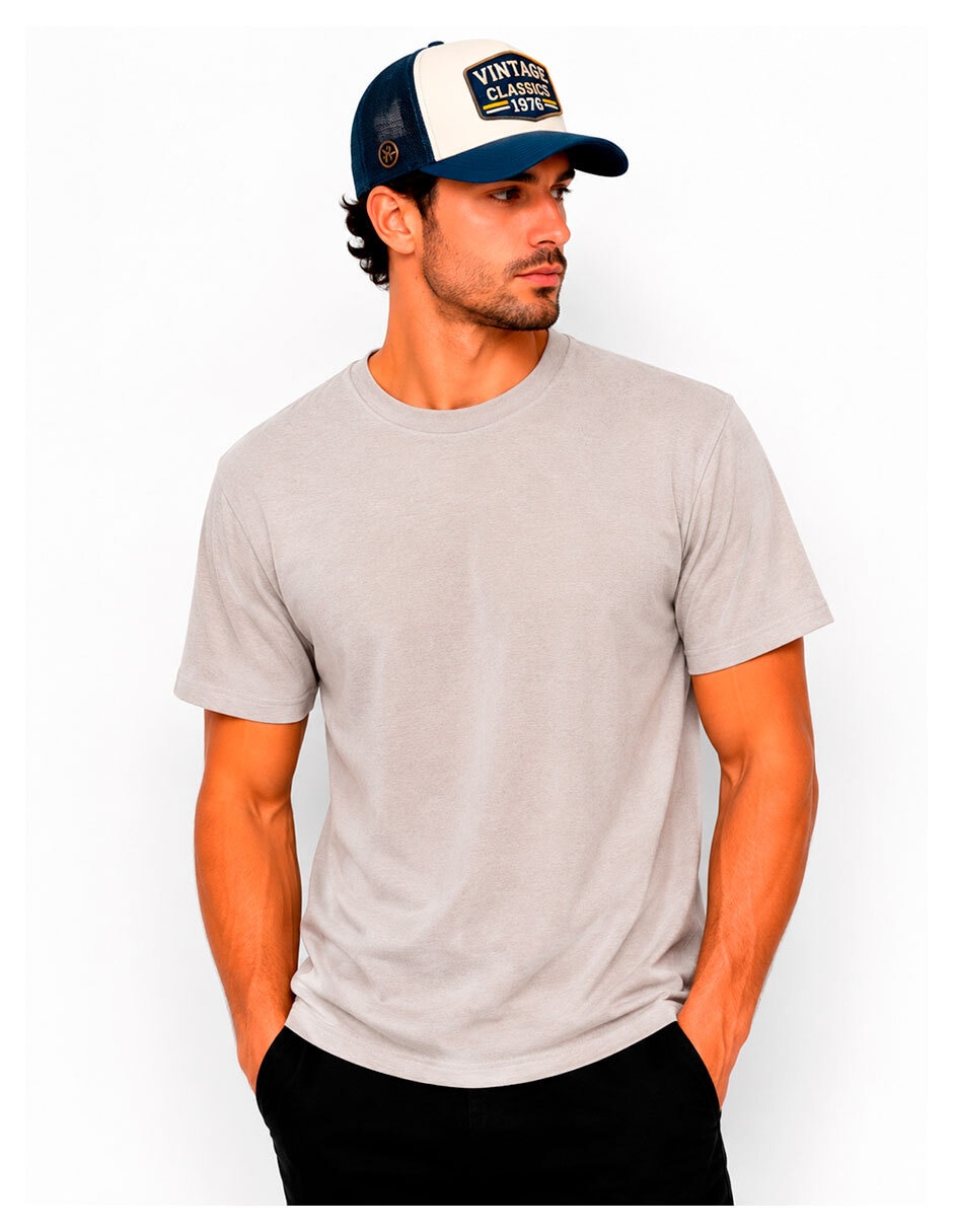 Playera cuello redondo para hombre 5