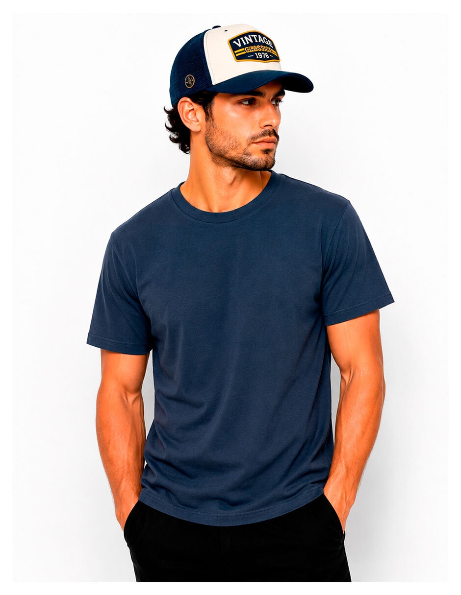 Playera cuello redondo para hombre 6