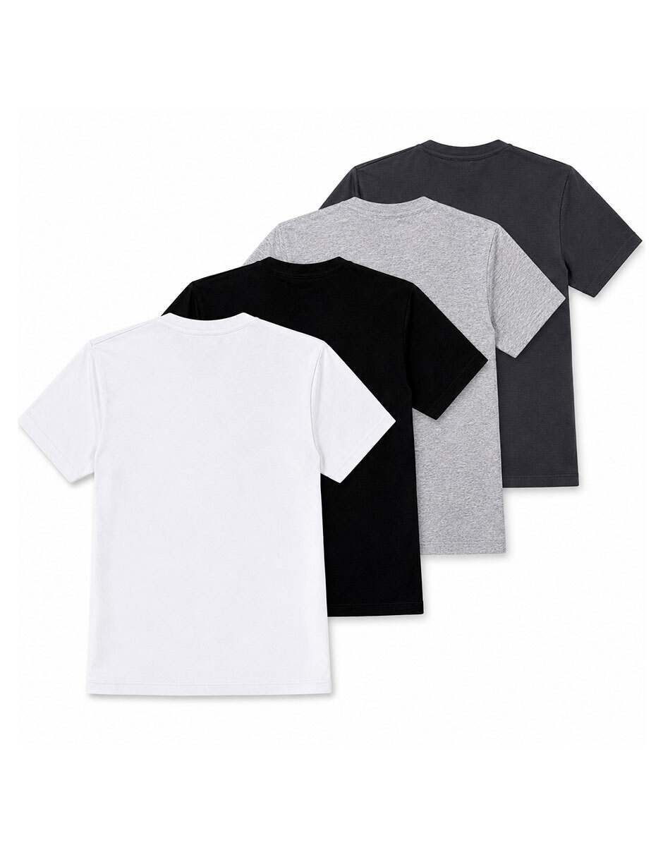 Playera cuello redondo para hombre 2