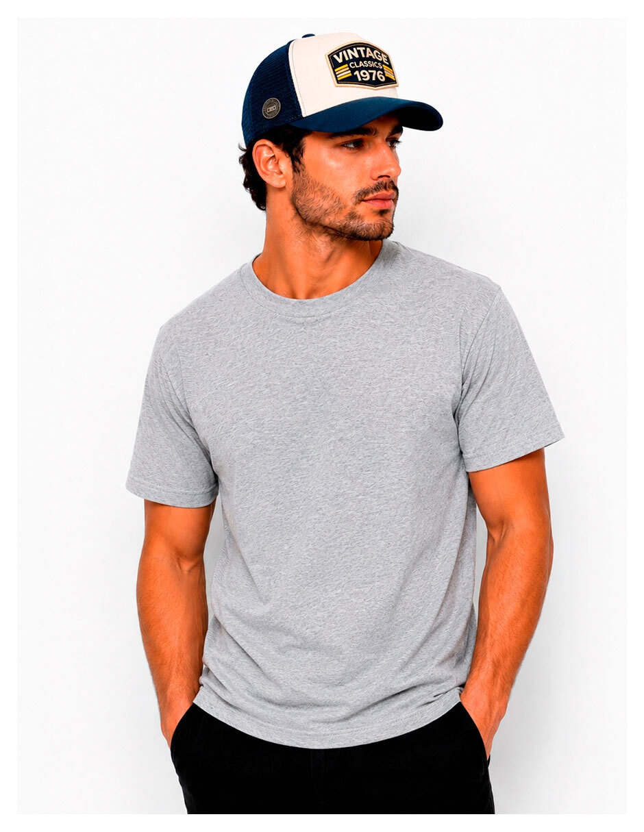 Playera cuello redondo para hombre 3