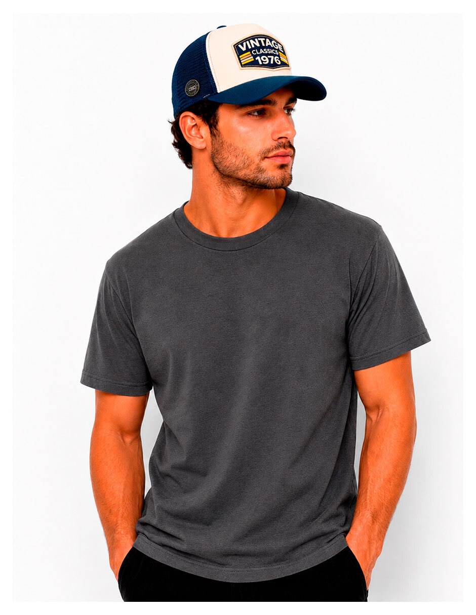 Playera cuello redondo para hombre 5