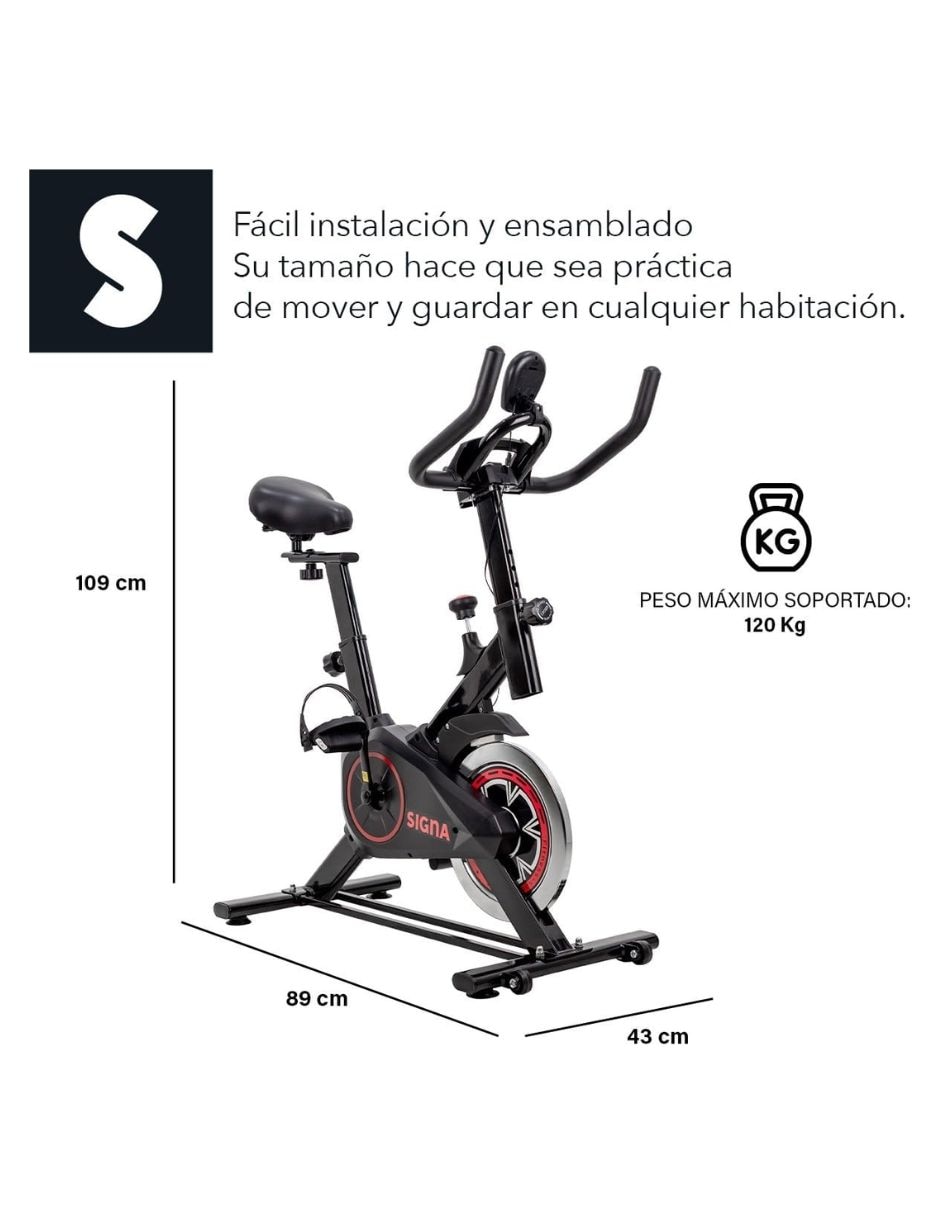 Bicicleta de spinning modelo 8