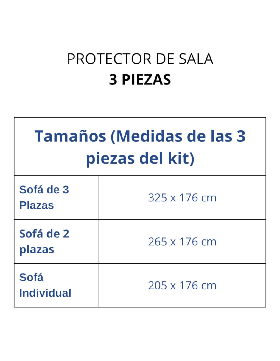 Funda sillón 3 piezas 7