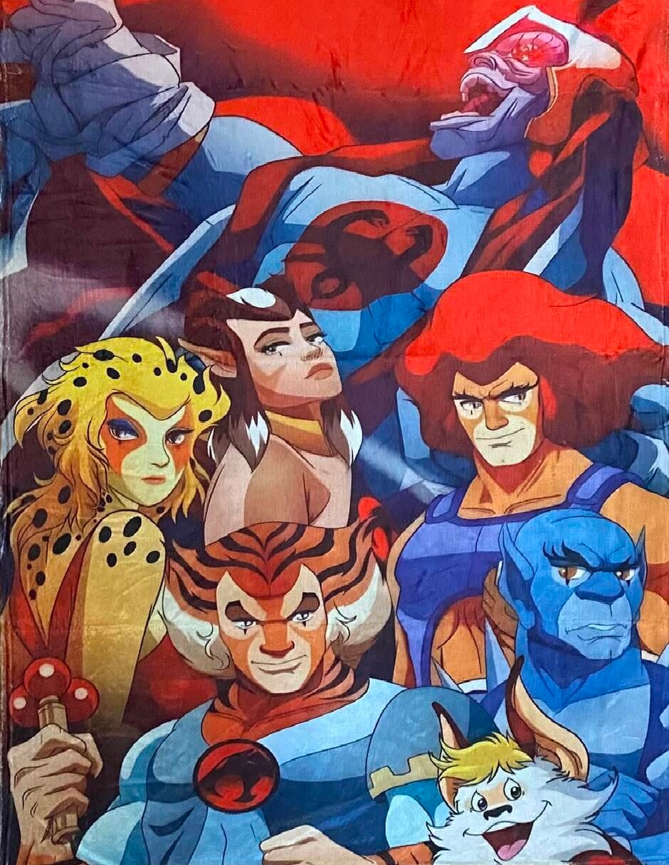 Cobija clásica de tejido suave thundercats Cobija clásica de tejido suave thundercats