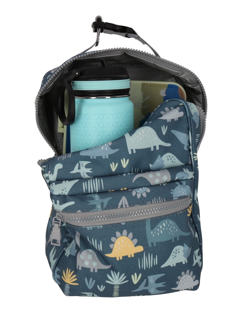 Set mochila escolar dinosaurio babuu para niño 3