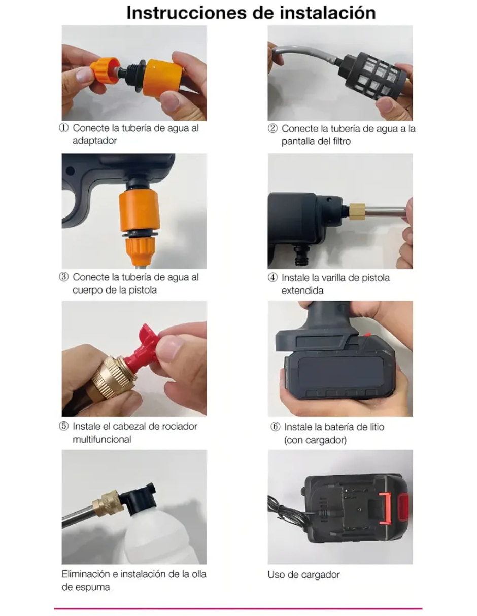 Hidrolavadora 600 psi