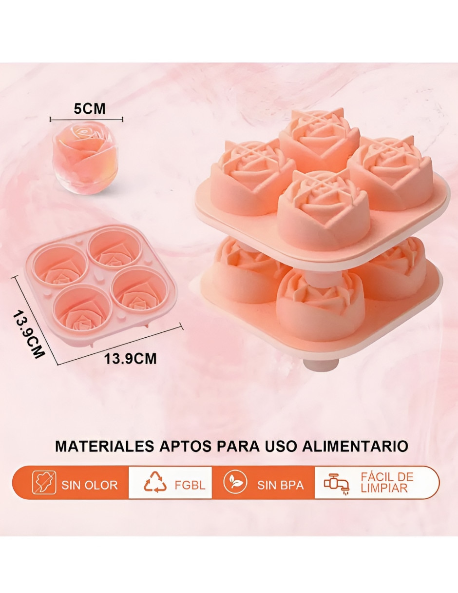 Molde para hielos 4