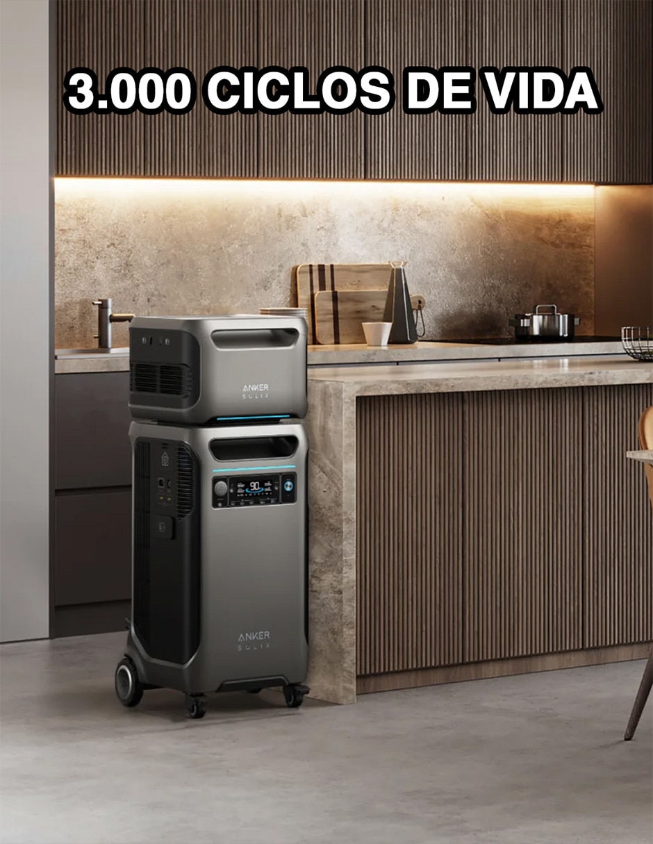 Batería no break ANKER SOLIX 3850 mAh