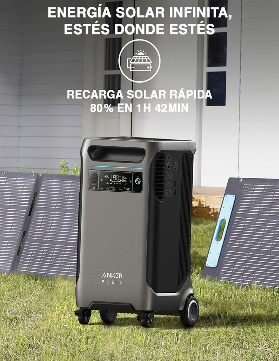 Batería no break ANKER SOLIX 3850 mAh