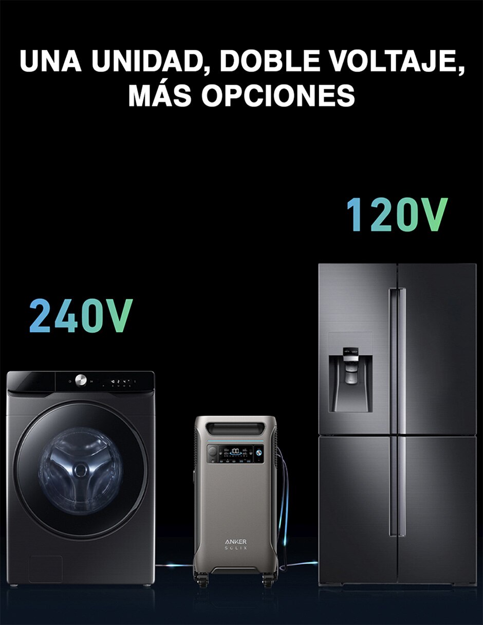 Batería no break ANKER SOLIX 3850 mAh