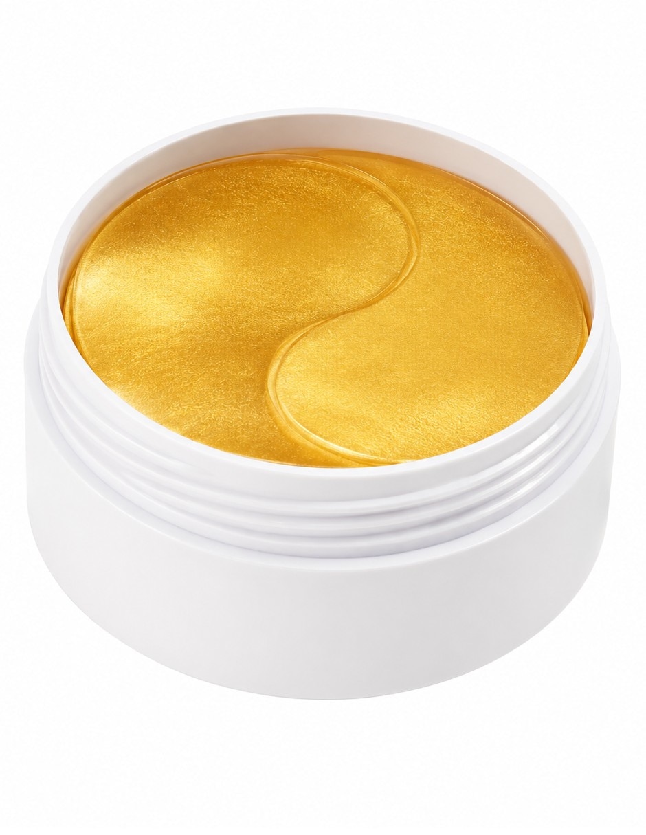 Parches para ojeras tarro de parches de oro 24k Parches para ojeras tarro de parches de oro 24k