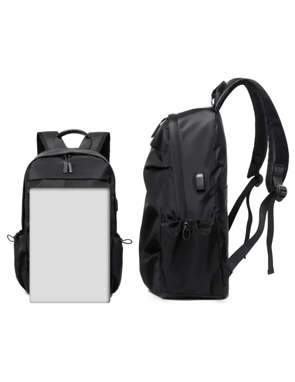 Mochila con portalaptop impermeable unisex