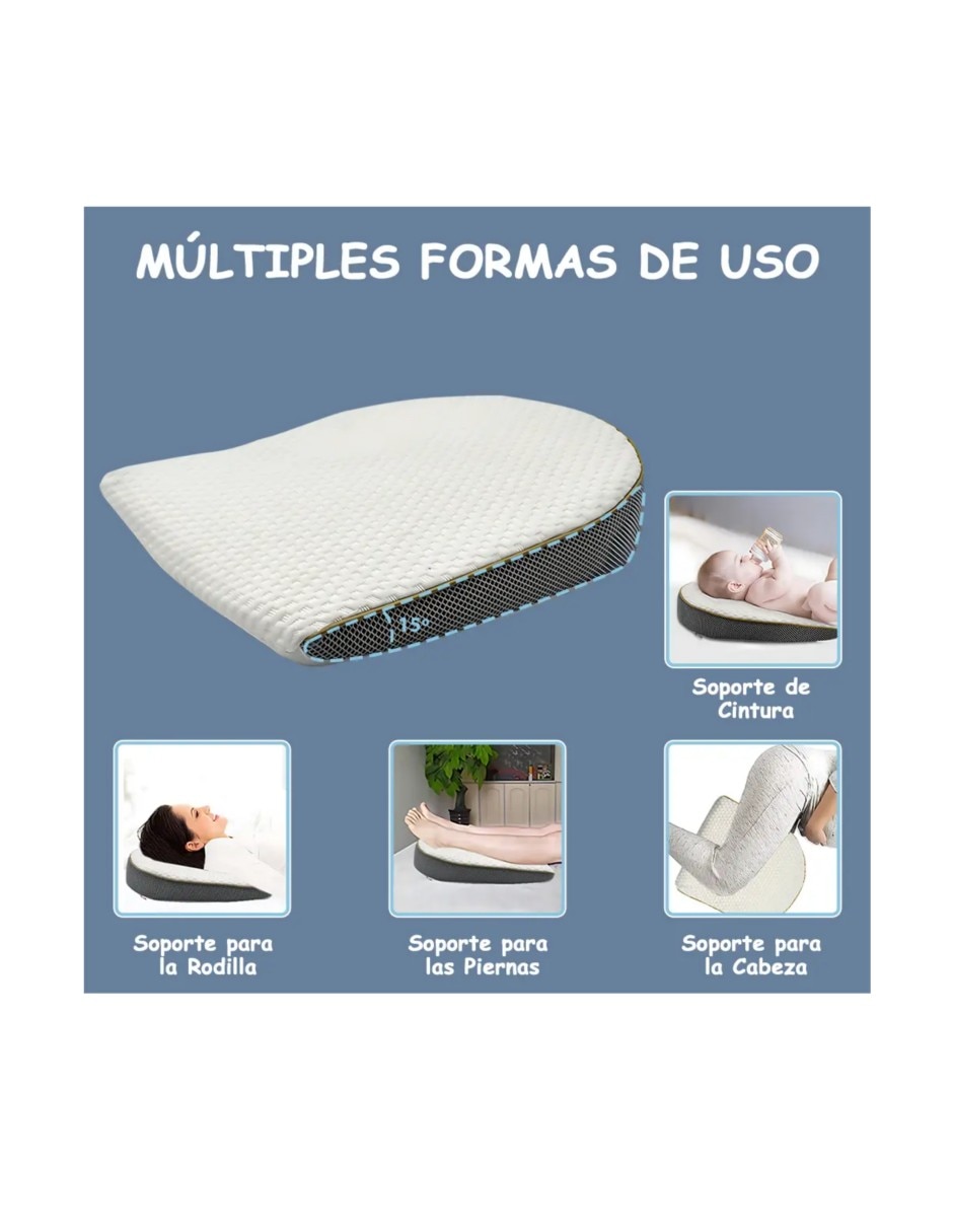 Almohada prenatal Genérica firmeza firme