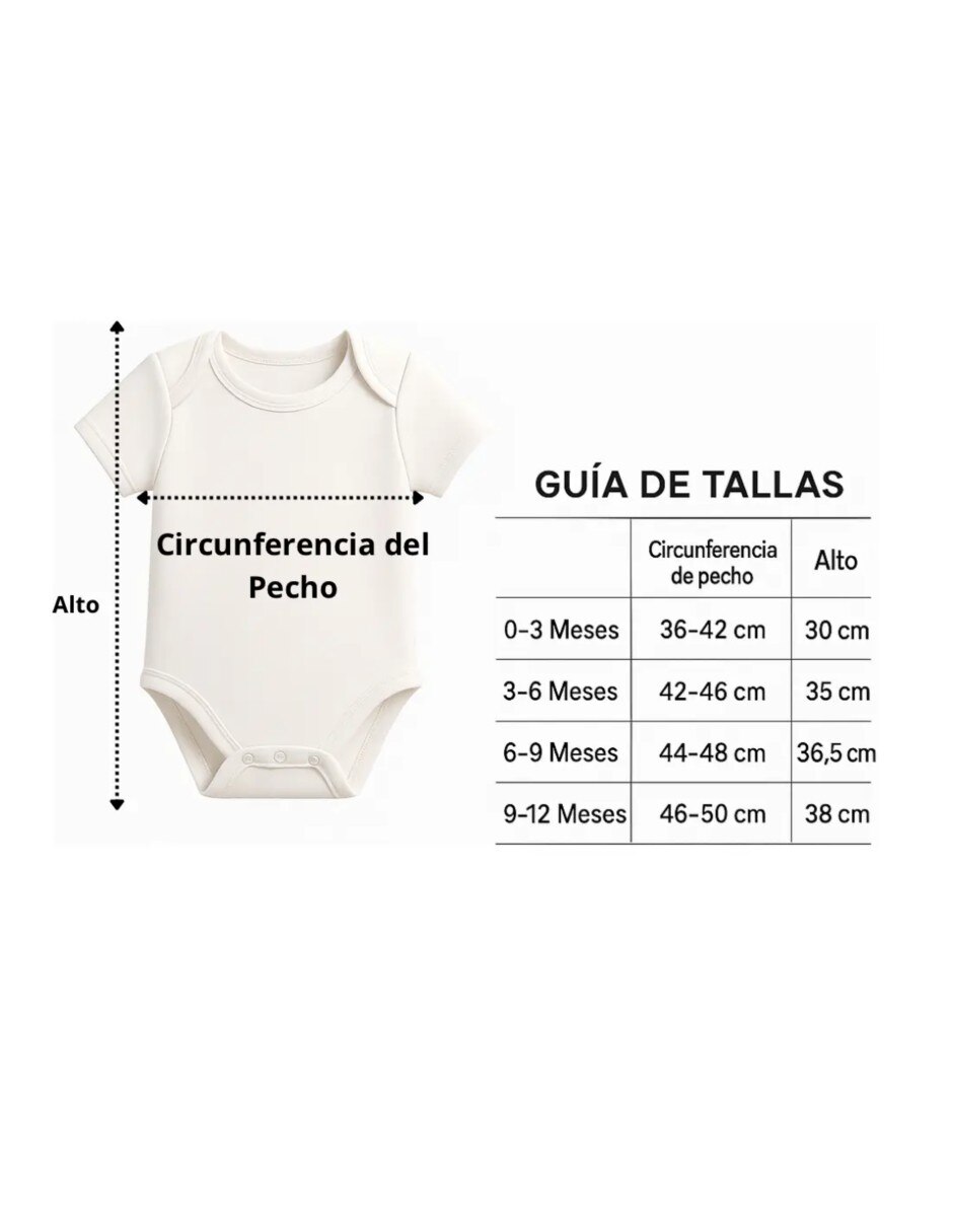 Mameluco de algodón para bebé unisex