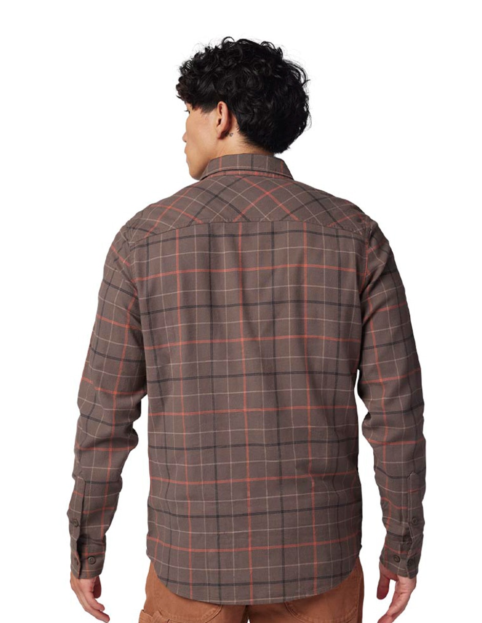 Camisa casual manga larga para hombre 4