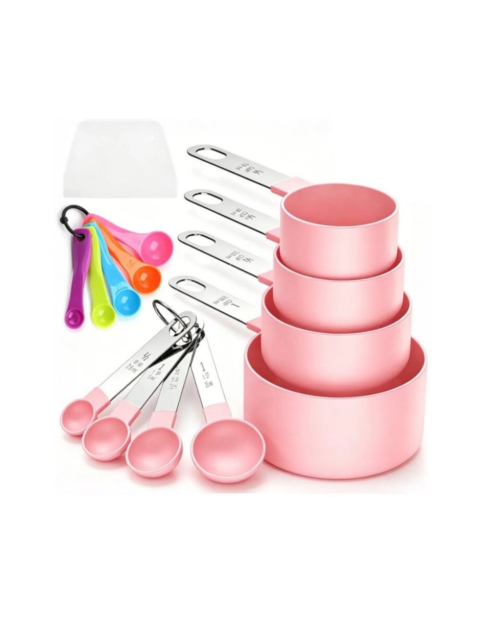 Set cucharas medidoras friends acero inoxidable 16 piezas Set cucharas medidoras friends acero inoxidable 16 piezas