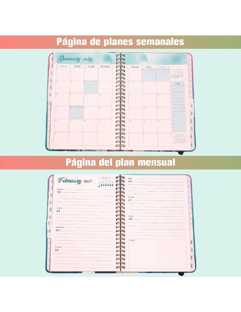 Set libreta a rayas 2