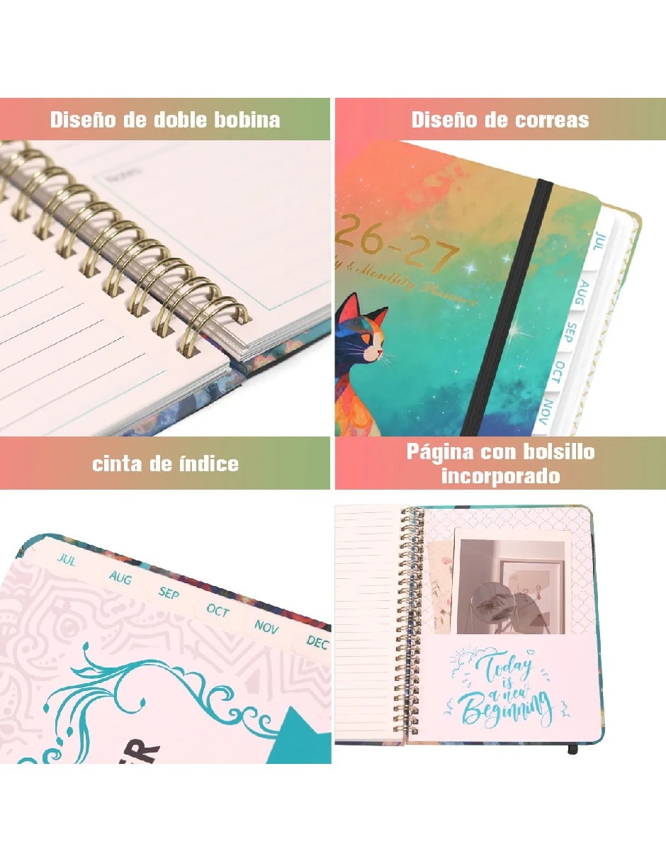 Set libreta a rayas 3