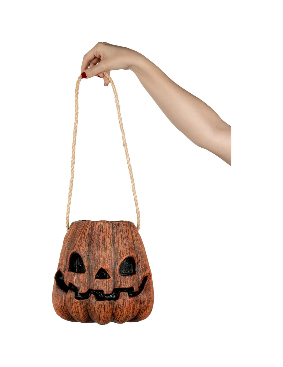Colgante para disfraz bolsa de calabaza